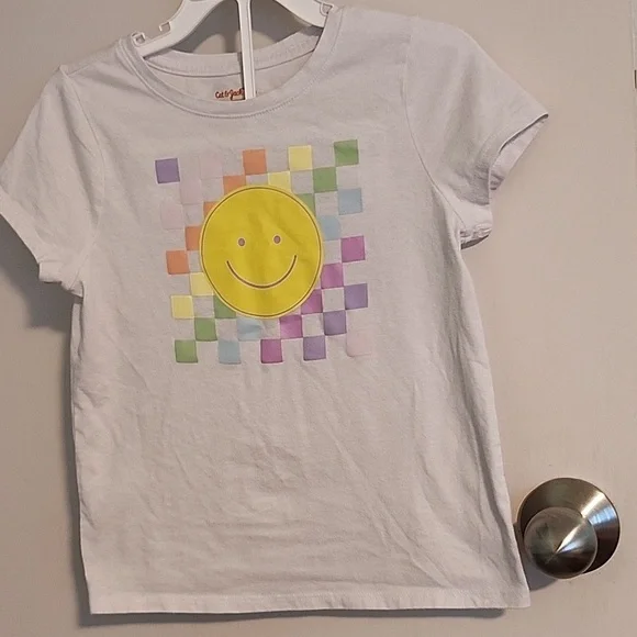 Bundle cat & jack girls tees set of 3 ( 2 size 6/7 and 1 size 7/8 euc - Picture 5 of 6